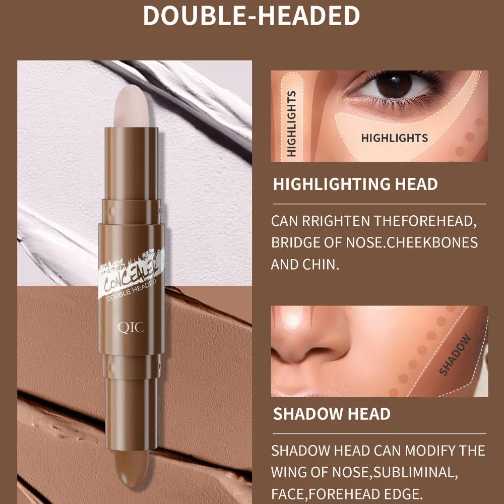 Contour Markeerstift Langdurige Donkere Kringen Corrector Waterdicht Verhelderend Gezicht Contouren Bronzer Neusschaduw Make-Up