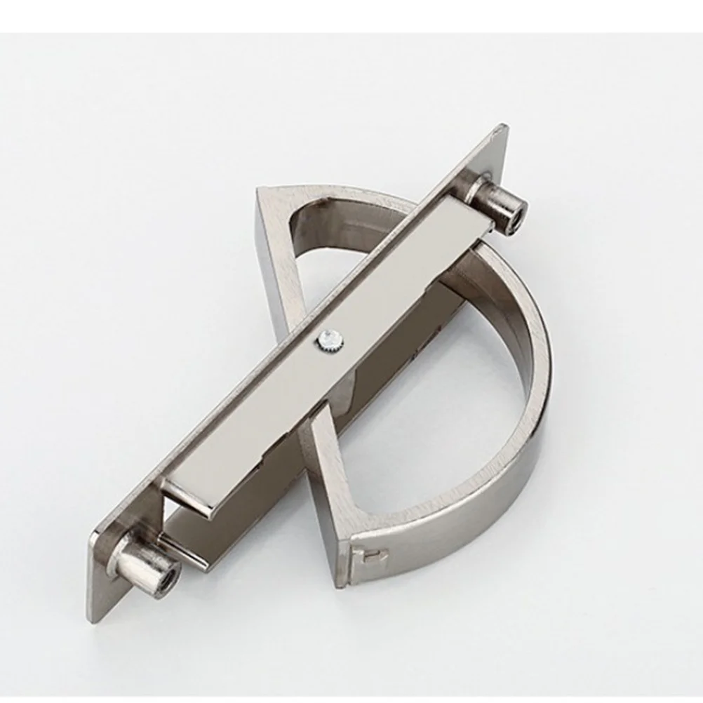 

Zinc Alloy Tatami Drawer Handle Silver Hidden Grip Pulls for Cabinet Door Wardrobe Invisible Cabinet Grip Tatami Handle
