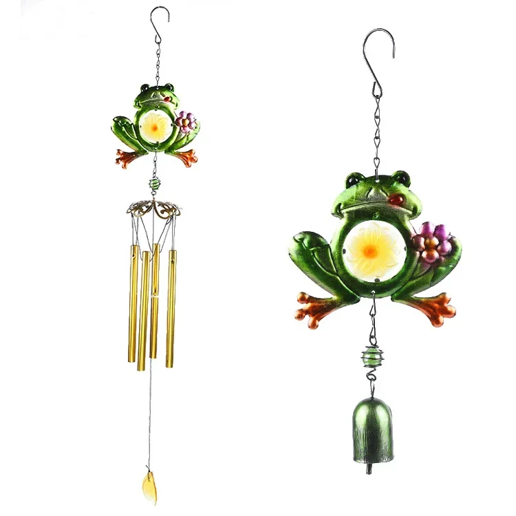 

Handmade Frog Wind Chime Wall Window Door Bell Hanging Ornaments Vintage Campanula Home Decoration Crafts Dreamcatcher