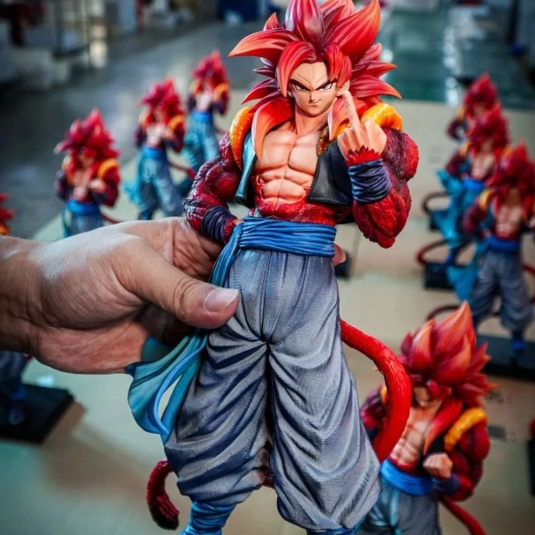 أنيمي لعبة دراغون بول Gt Gogeta سوبر سايان 4 عمل نموذج لجسم الأولاد جمع اللعب تمثال الحلي هدايا عيد ميلاد الاطفال