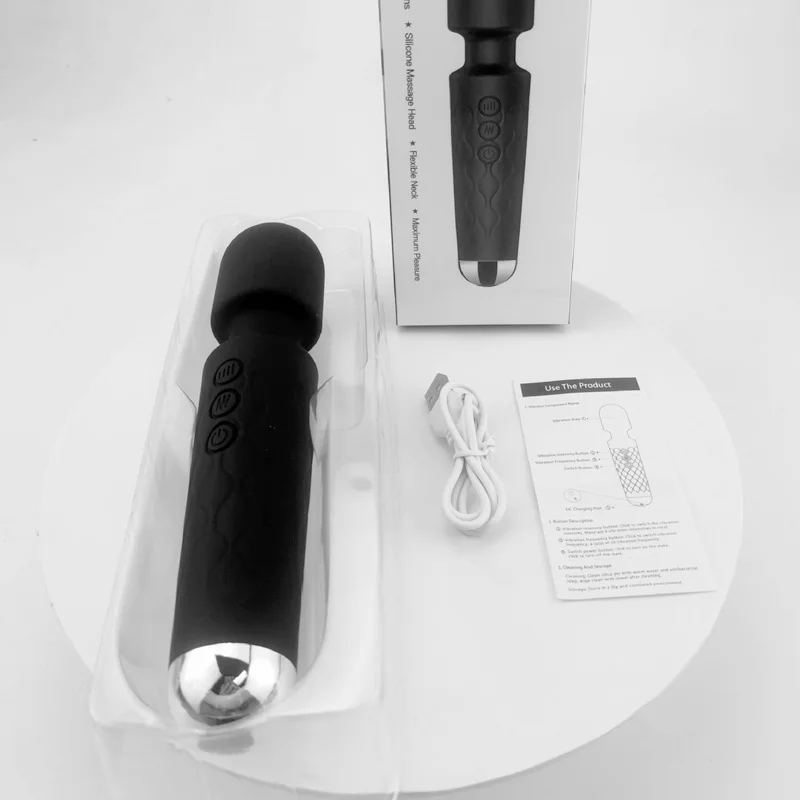 AV Vibrator Realistic Dildo Sex Magic Wand Clitoris G Spot Personal Massager Stimulator Vagina Massager Woman Adults Sex Toy 18+ view 6