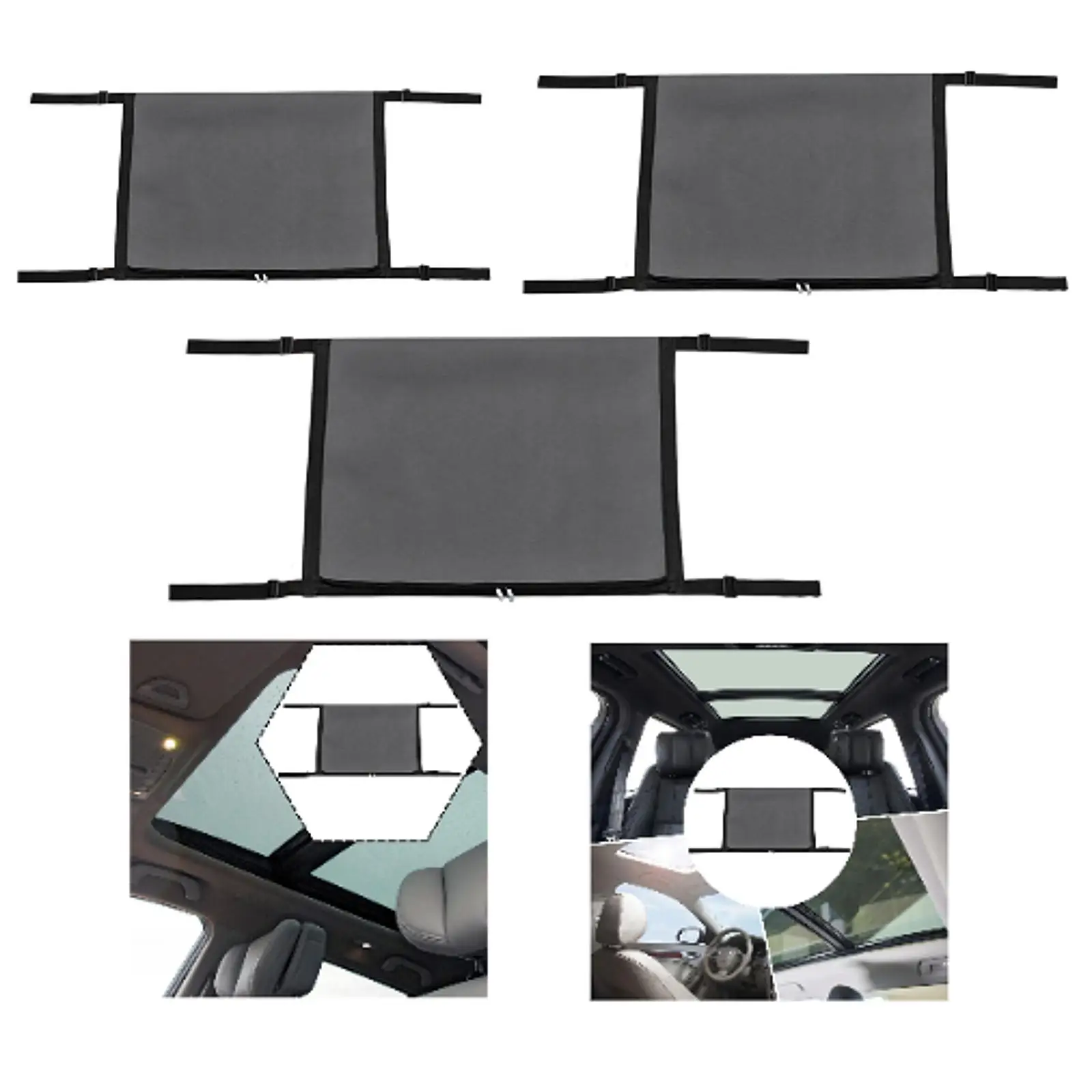 

Car Ceiling Cargo Net Pocket Car Roof Storage Organizer Portable Accessories Versatile Overhead Storage Mesh for Camping