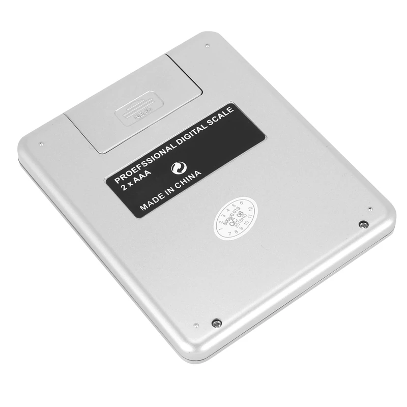 3X 500G X 0.01G portatile Mini bilancia elettronica per alimenti custodia tascabile bilancia digitale per gioielli da cucina postale