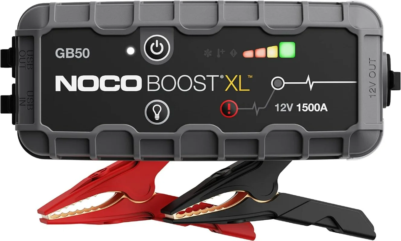 NOCO Boost XL GB50 1500 Amp 12-Volt UltraSafe Lithium Jump Starter Box, Car Battery Booster Pack, Portable Power Bank Charger.