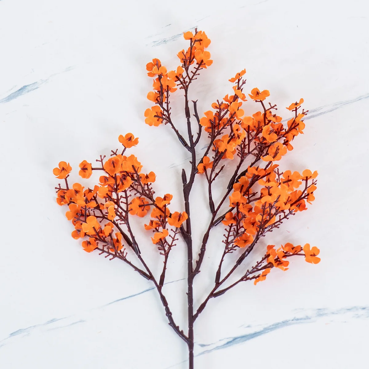 1pcs Artificial Flowers Baby Breath Flower Black Fake Flowers for Wedding Party Home Decoration Floral Bouquets DIY Accessories
