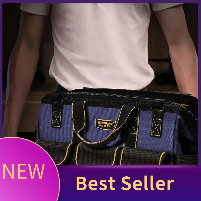 

Electrician Tool Bag Oxford Cloth Electrician Bags Waterproof And Wear-Resi 20Inch 1 Piece