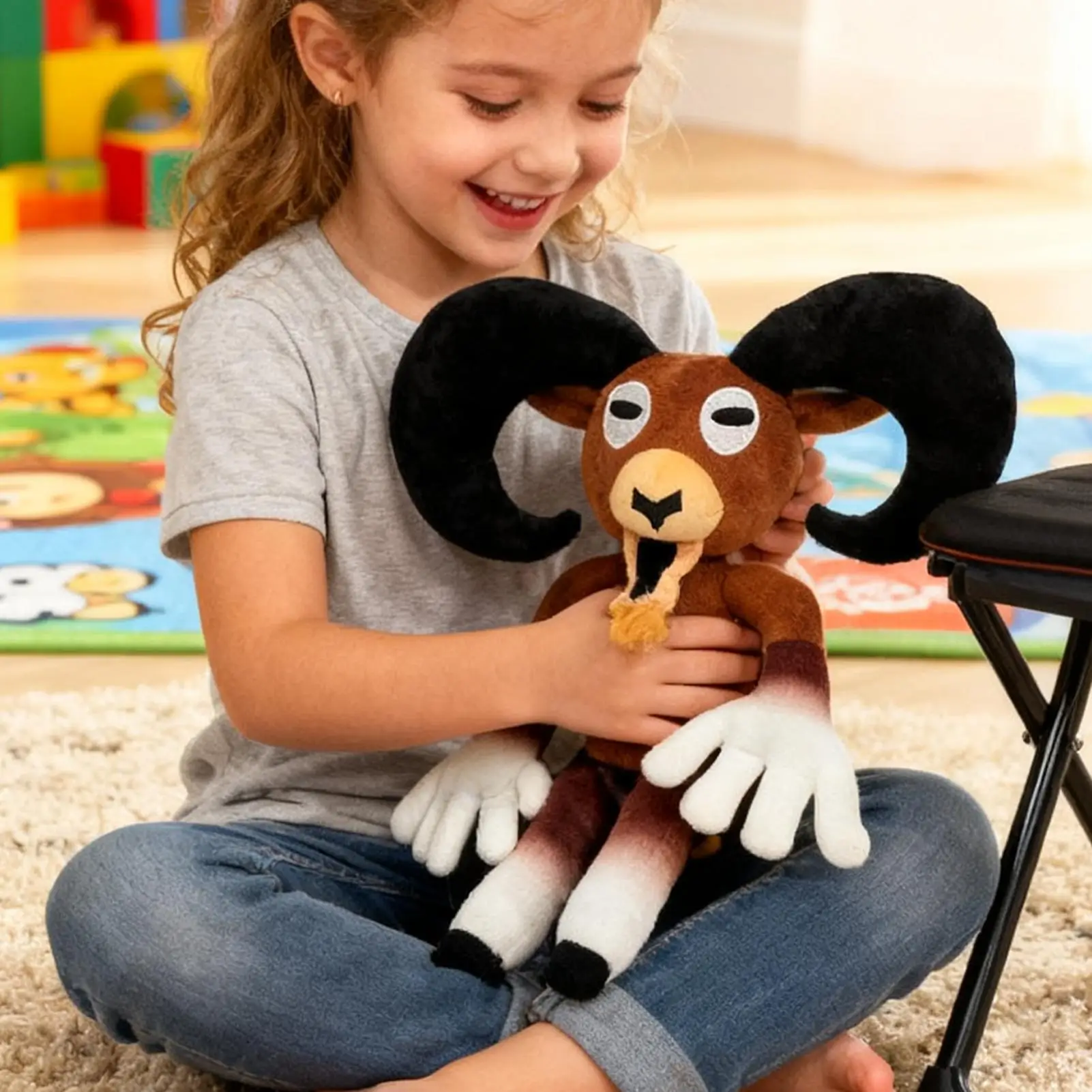 2026년 신제품 99 Nights In The Forest 플러시 게임 귀여운 서있는 엘크 인형 아이 팬들을 위한 생일 선물 장난감 크리스마스 선물