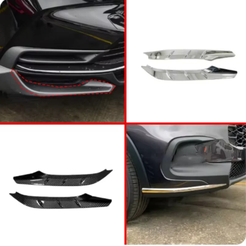 Fit For Honda XR-V  Vezel 2022 2023 2024 Front Bumper Corner Protector Stickers Guards Buffer Trim Covers