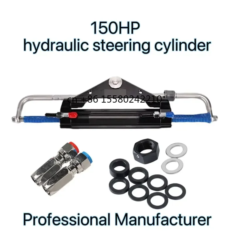 2026 hot for Professional Manufacturer Yacht Parts 150HP Hydraulic Steering System Mode Factory Direct Sale Outboard Engine
