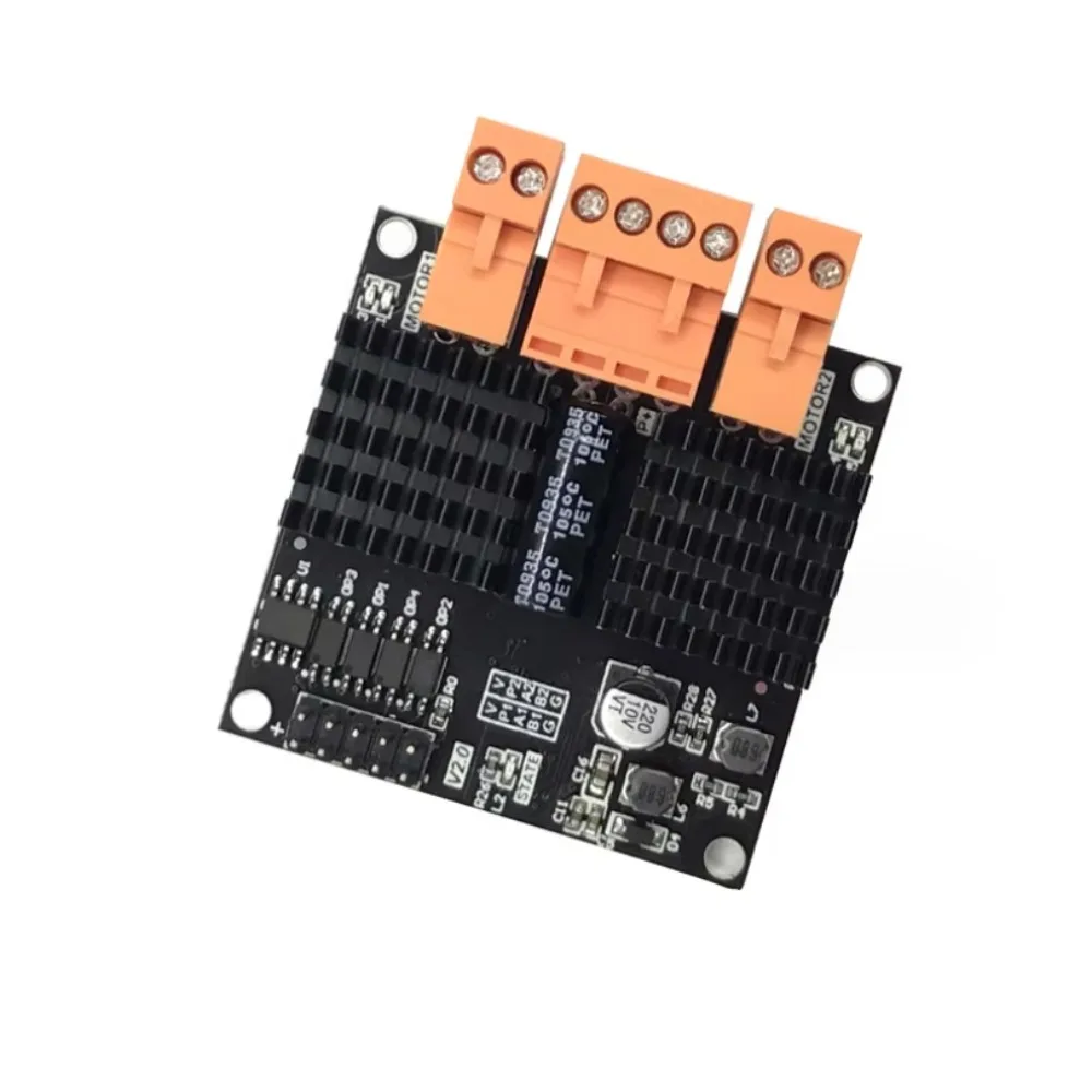 

12A motor drive module H-bridge dual circuit DC 28V BTS796 Intelligent Vehicle Robot Accessories