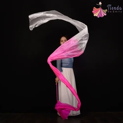 Dance Streamer Gymnastics Ribbons Artistic Performance Talent Show Props Polyester Throw Streamers With Rod Stage Church Praise