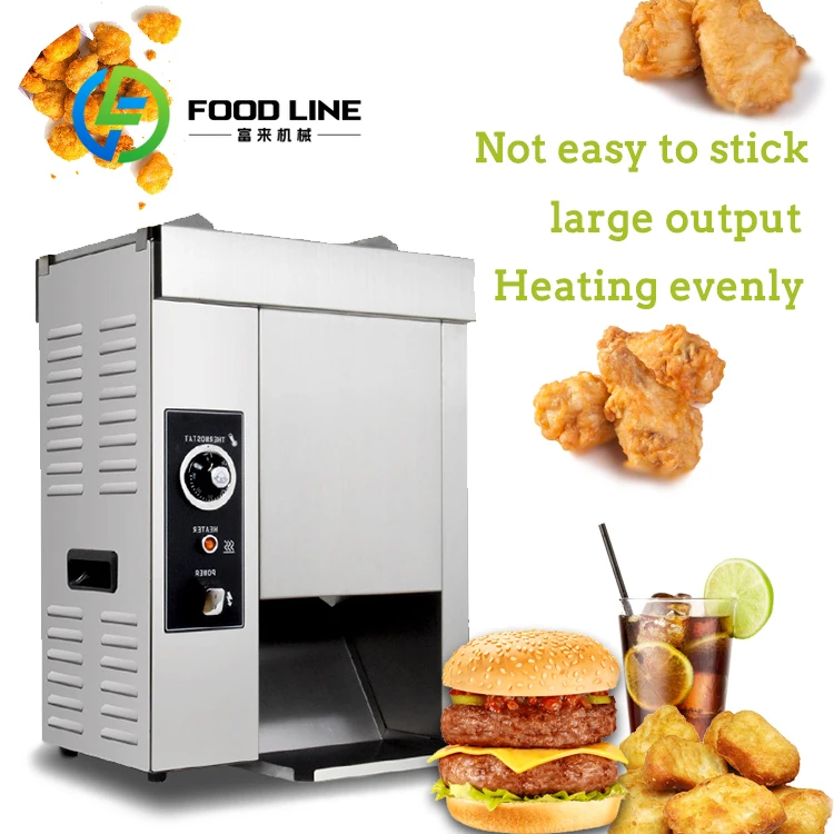Customized Hamburger Cooking Machine Automatic Mini Smart Patty Making Bakery Hamburger Bread Bun Toaster Burger Machine