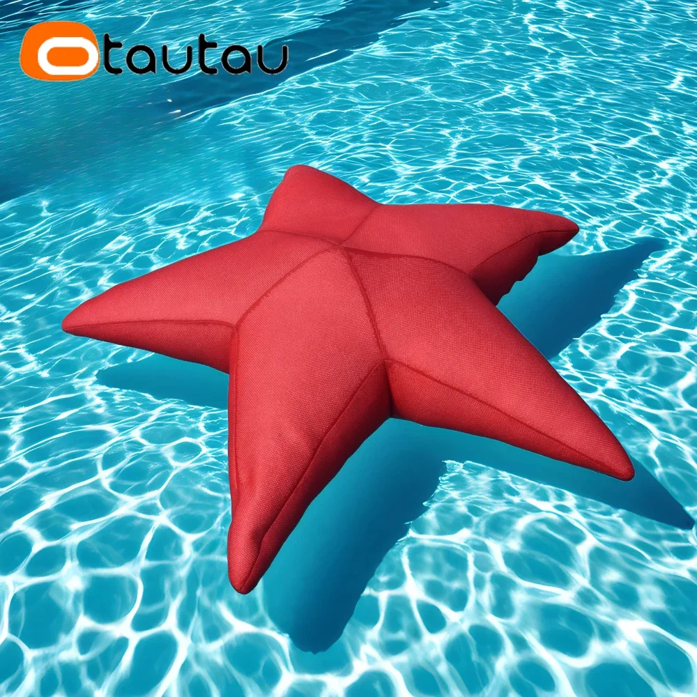 OTAUTAU Swimming Pool Mesh Seastar Bean Bag Cover Floats DD199【No Filler Inside! You Need To Buy Filler By Yourself !】