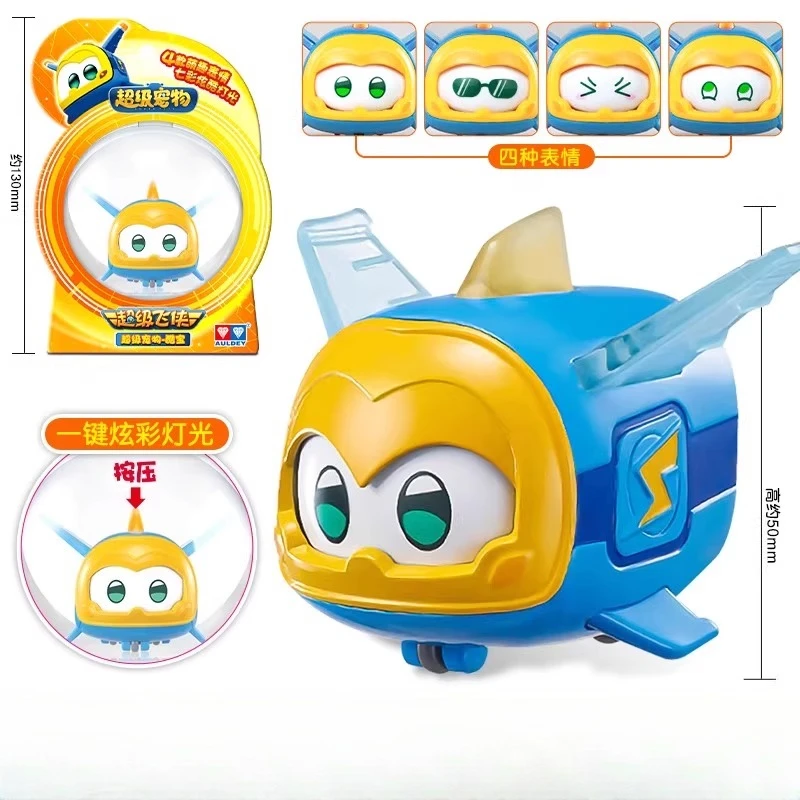 En Stock Original Auldey Super Wings Super mascotas juguetes conjunto completo de juguetes transformadores juguetes para niños regalos de vacaciones