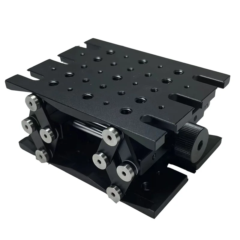 Z-Axis Scissor Manual Lab Jack Experimental Fine Tuning Lifting Slide Stage