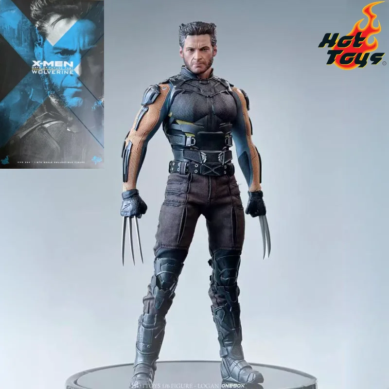 

In Stock Original Hot Toys Ht 1/6 Mms264 1/6 Male Soldier Uncle Wolf Hugh Jackman Movable Sculpture Collectible Figure Model Toy