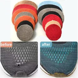 6PCS Shoe Patch Vamp Repair Sticker Subsidy Sticky Shoes Insoles Heel Protector heel hole repair Lined Anti-Wear Heel Foot Care