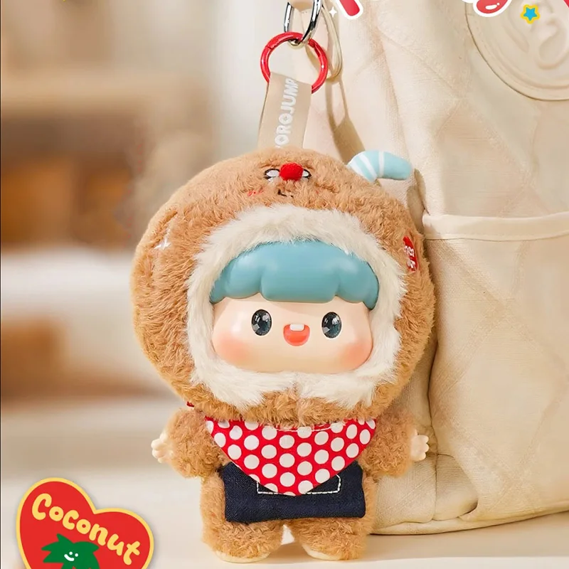 

Новые подлинные фанаты Роро Jump Sweetheart Fruit Treasure Series слепая коробка милая кукла кулон украшение подарок на день рождения загадочная коробка