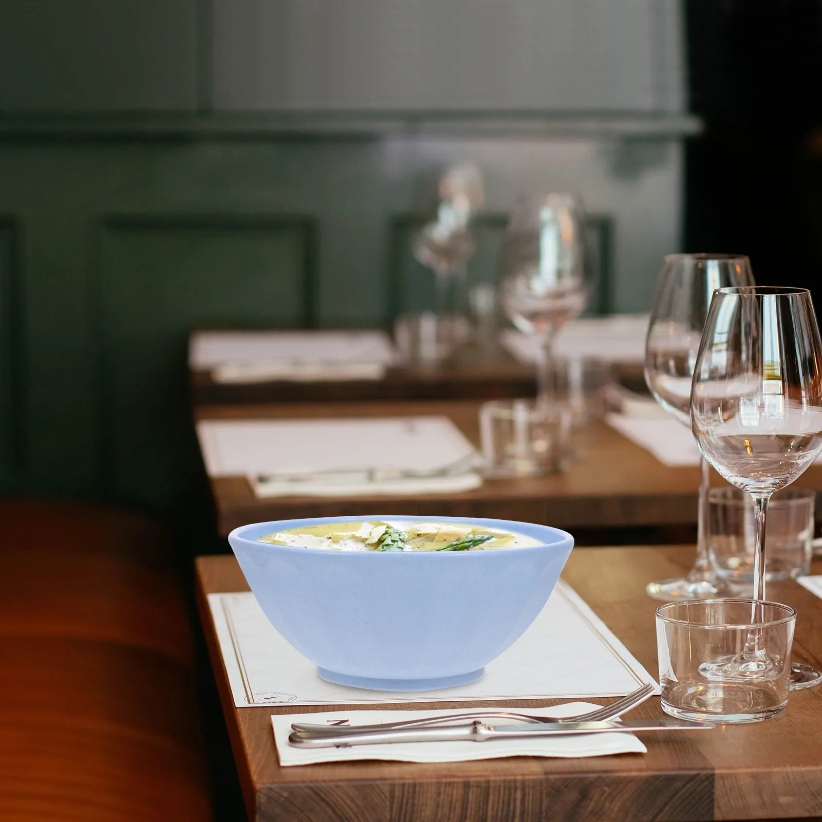 

4Pcs Wheat Straw Rice Bowls Sturdy Food Serving Bowls Eco Friendly Kitchen Tableware for Daily Gathering Party