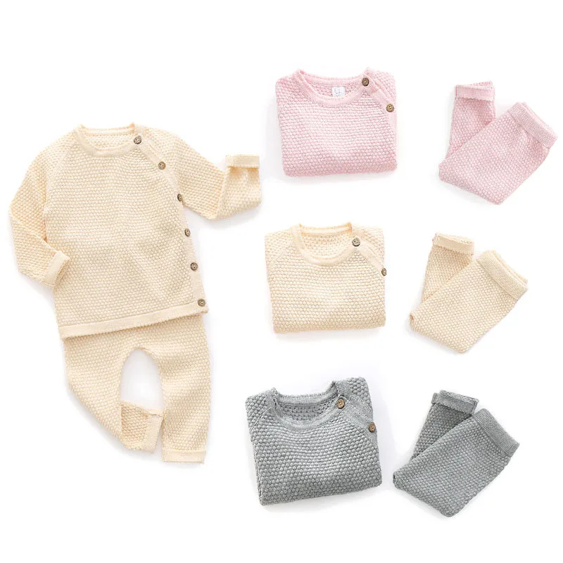 Cotton Baby Clothes Set for Spring/Autumn 4