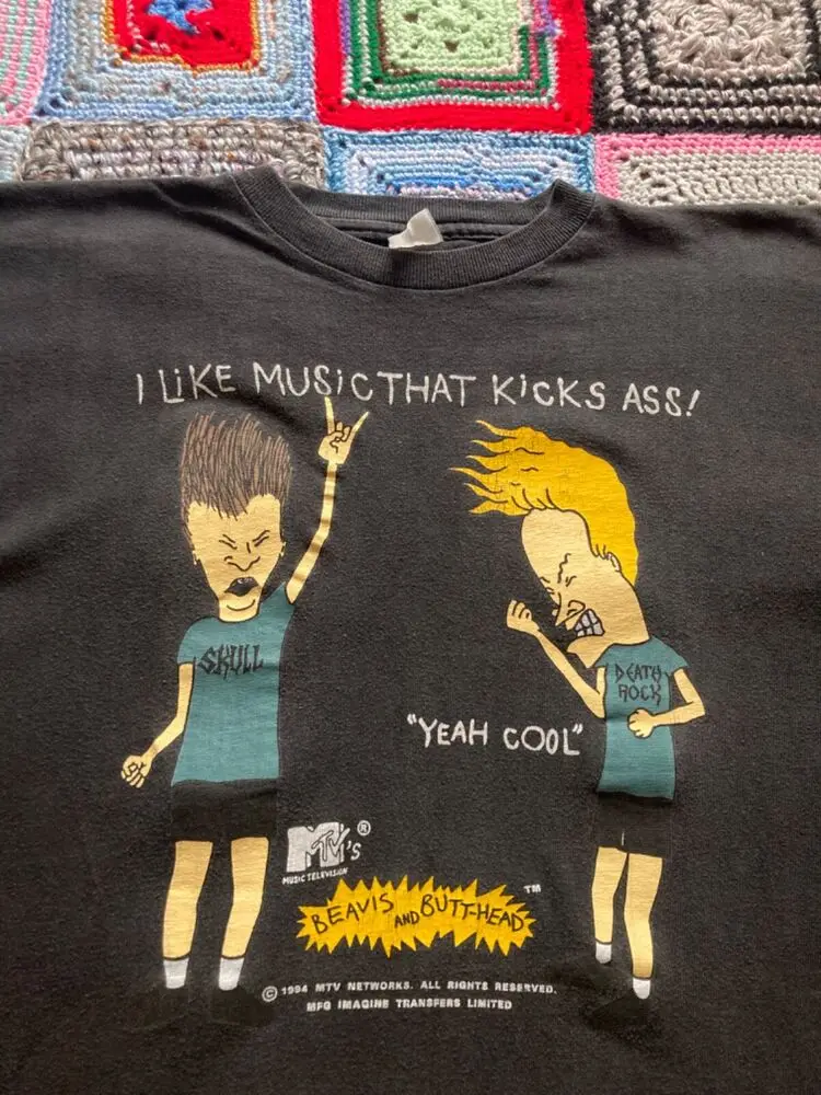 Vintage Beavis and Butthead MTV promo Tee