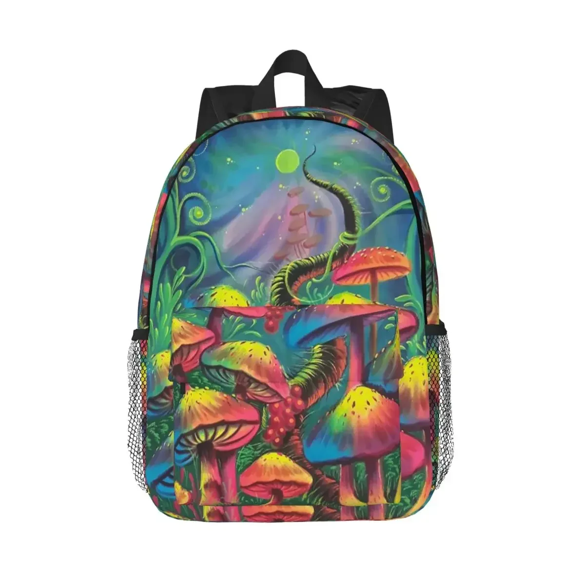 

Легкий рюкзак с узором в виде грибов и растений, Лидер продаж, рюкзак для мальчиков и девочек, сумка для книг, сумки на плечо для мужчин, женщин, детей, школьная сумка