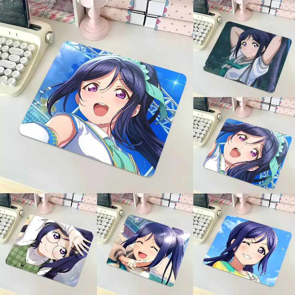 1pc Kanan Matsuura Anime Characters Small Mousepad Keyboard Pad Laptop Cushion Non-slip Deskpad