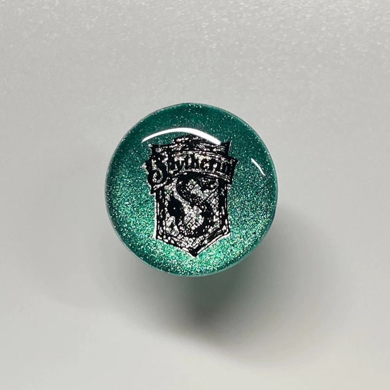 College Badge Hi75 Knob Theme Keycaps Set Resin Key Caps Custom Original Handmade Keycaps Accessories Keyboard Caps Custom Gift