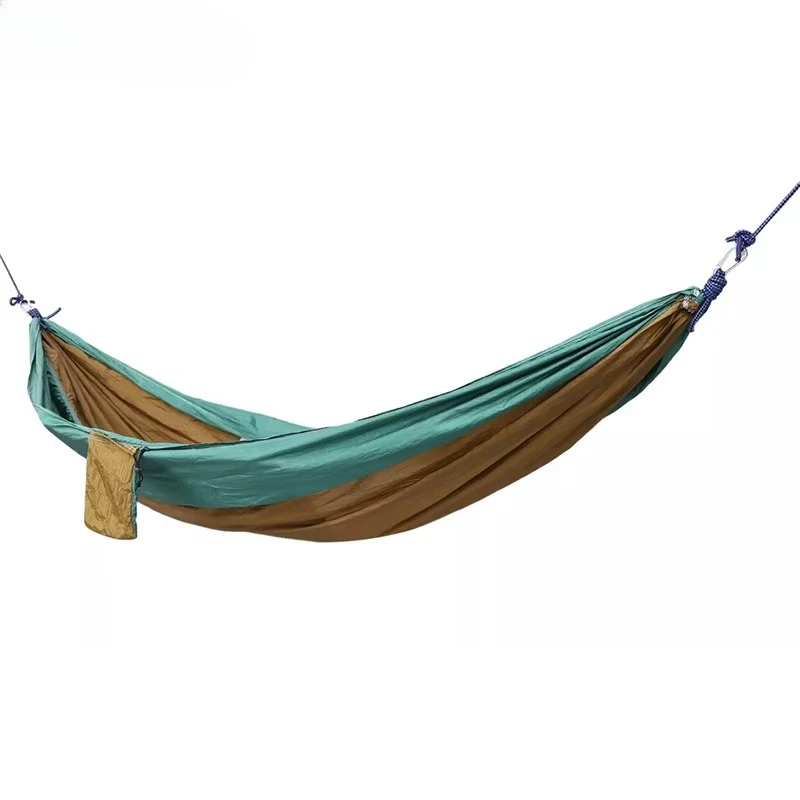 

Hot Sale Lightweight Nylon Single Hammock Portable for Outdoor Camping and Furniture