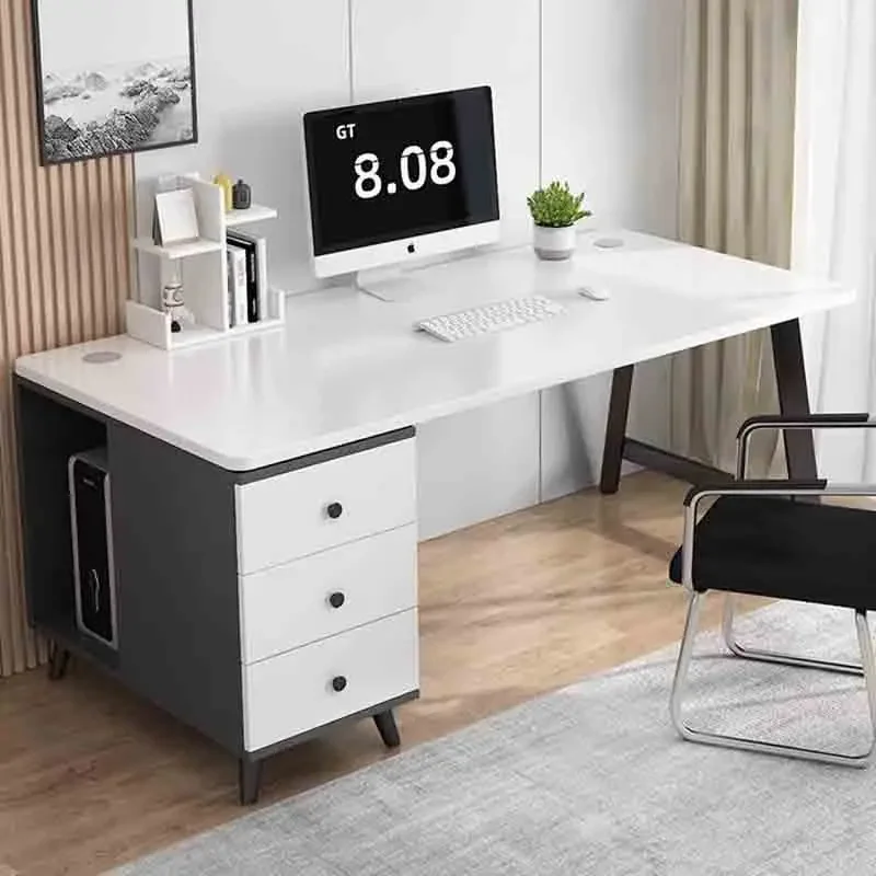 Office Desk Work Organizer Multifunction Home Furniture Workstation Desks Professional Modern Tables Room Study Computer Offer