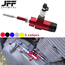 Motorcycle M10x1.25mm 6mm CNC Aluminum Piston Hydraulic Clutch Master Cylinder Rod Brake Pump For Motocross Universal Accessory