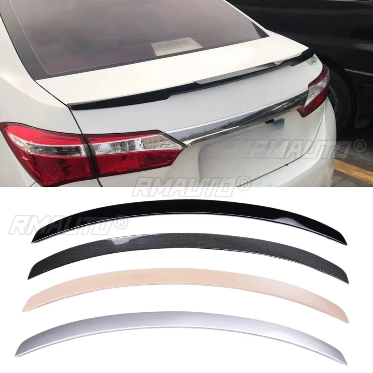 

Для Toyota Corolla 2014-2018 обвес автомобиля задний спойлер крыло багажник спойлер крыло багажника задний спойлер багажника крыло автомобильные аксессуары