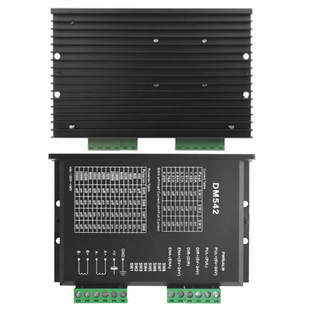for pulse DIR Controller DM542 Stepper Driver Advanced Motor Protection Motor Controller Accepts 5V And 24V Signals