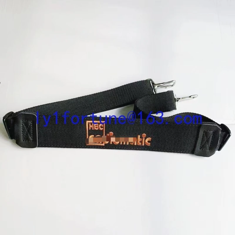 Pump truck, driving shield machine, accompanying crane, spraying machine, remote control, shoulder strap, harness