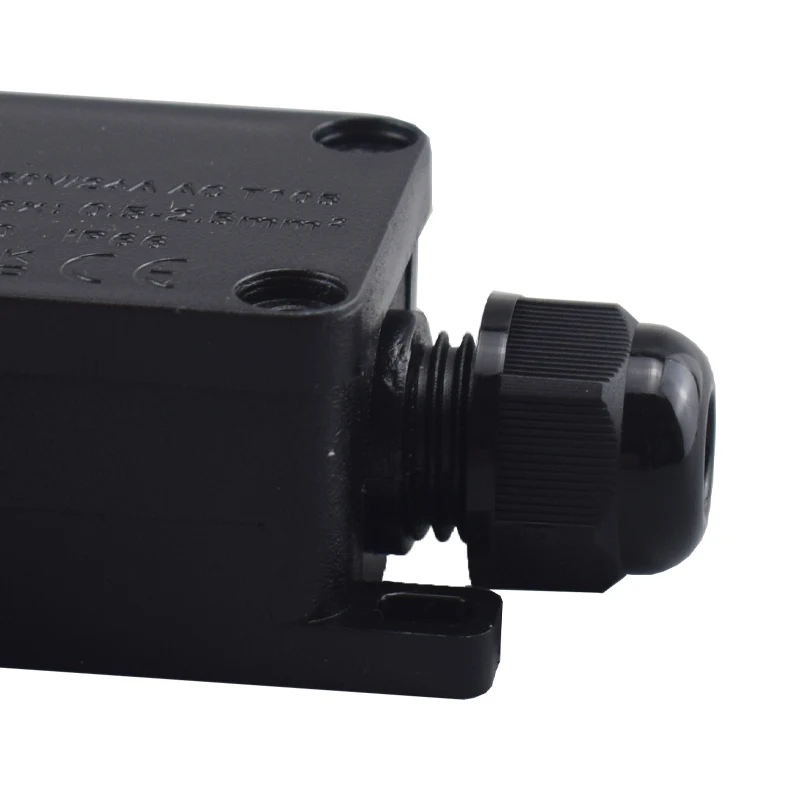 3 Way Outdoor Waterproof IP66 Electrical Cable Wire Connector Junction Box With Terminal 450V Junction Box for Led Light