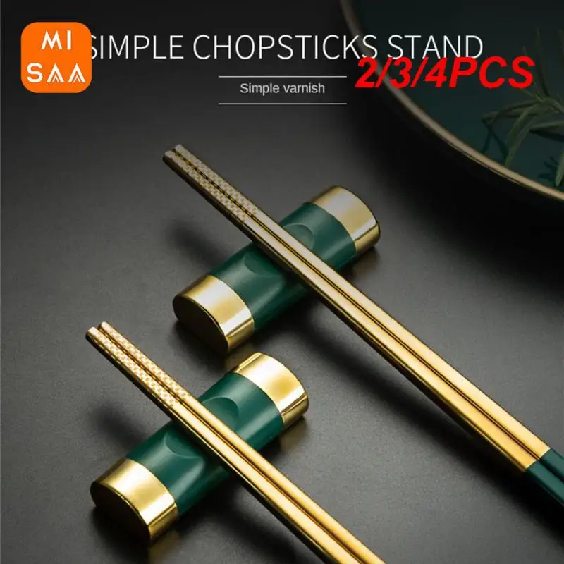 2/3/4PCS Spoon Pillow Light Weight Simple Appearance 6 * 2 * 1.3cm 23g/piece Kitchen Bar Supplies Chopsticks Pillow