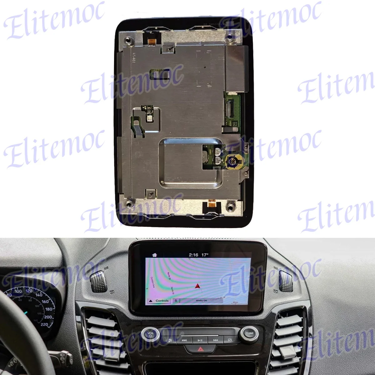 

KT1T-188955-GC For Ford Transit Connect 2019-2023 LCD Display Head Unit Touch Screen Sat Navigation