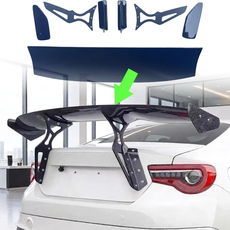 For 12-20 Toyota GT86 Car Rear Spoiler Wing 1.6m Long Scion FR-S Subaru BRZ FT86 Aerodynamic Auto Exterior Accessories Upgrade
