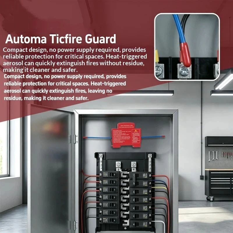 1Pcs Engine Compartment Non-pollution Retardant Device DIN Rail Stick-on Distribution Box/Cabinet Dual-line Design