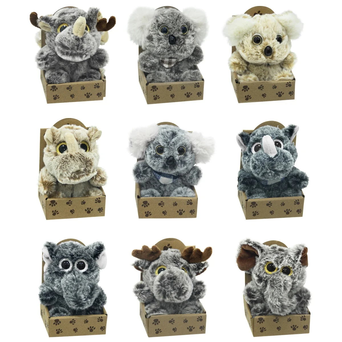 Plush Cute Little Wild Animals
