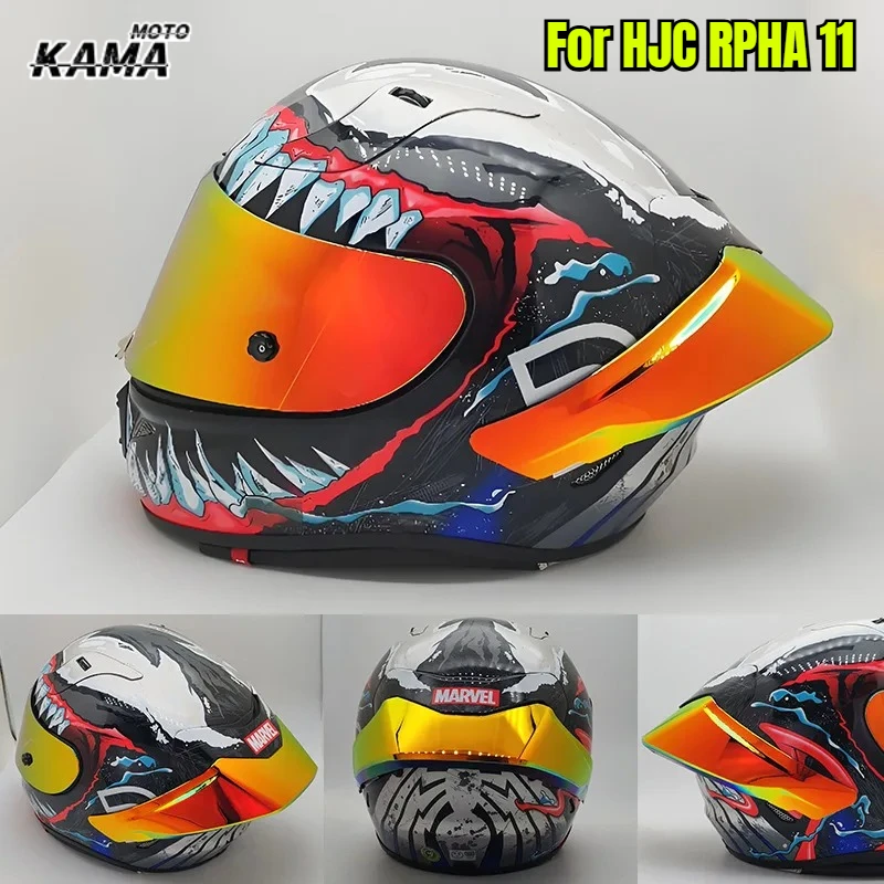 For HJC RPHA 11 Helmet Decoration Accessories Motorcycle Rear Helmet Spoiler Case HJC RPHA 11 Rpha11