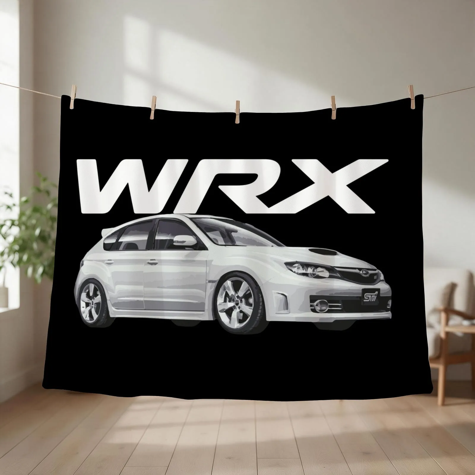 JDM WRX GH RALLY HATCHBACK Throw Blanket couch cozy soft plush fuzzy picnic outdoor blanket