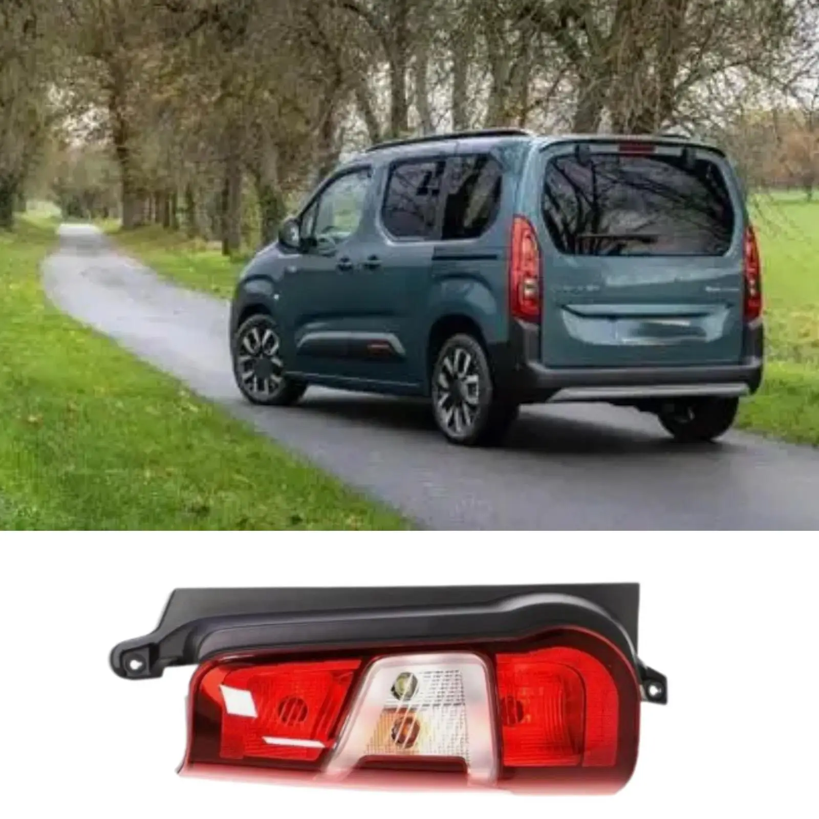

Left Side Tail Light 9819235880 Car Accessories for Peugeot Partner
