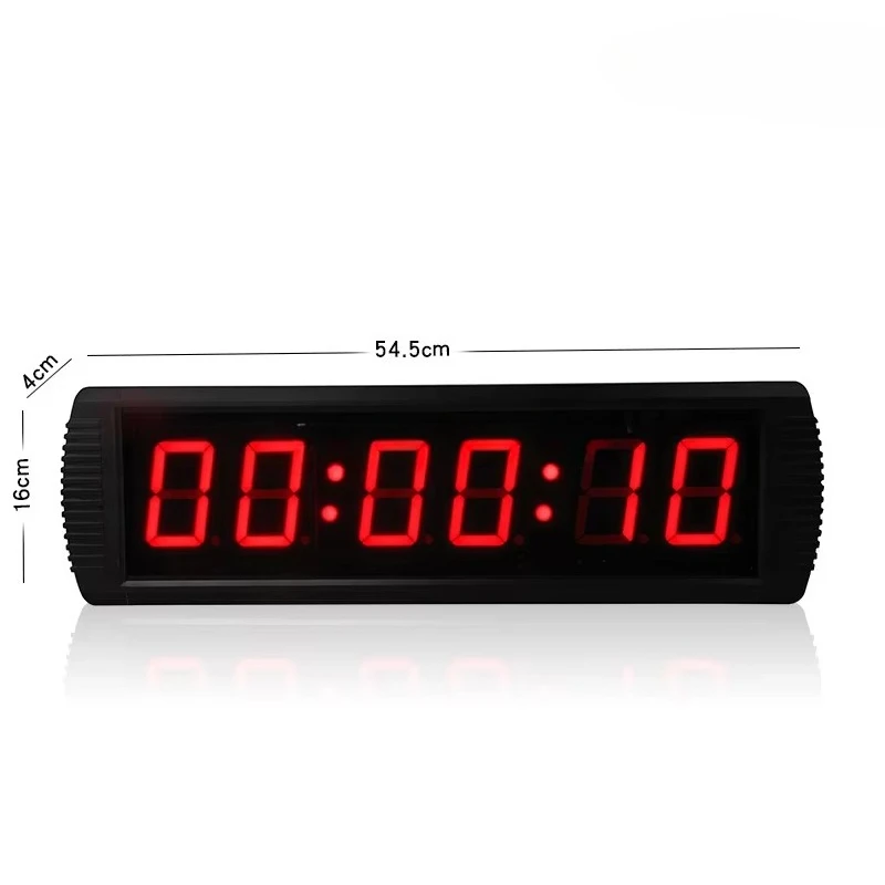 Multifunction Light Emitting Diode Race Timer Digital Alarm Clock Reducer NTP Protocol Synchronization 4-bit 1-inch Hand Timer