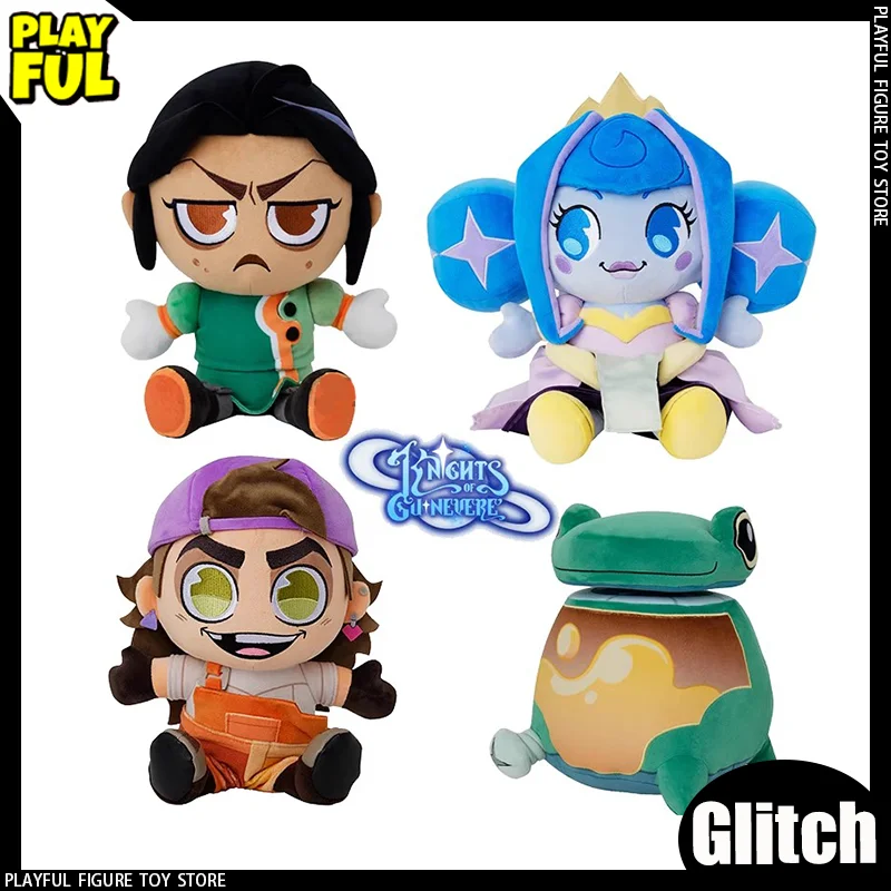 

New In Stock Glitch Official Genuine Knights Of Guinevere Princess Guinevere Frankie Andi Boombox Plush Toys Anime Figure Toys