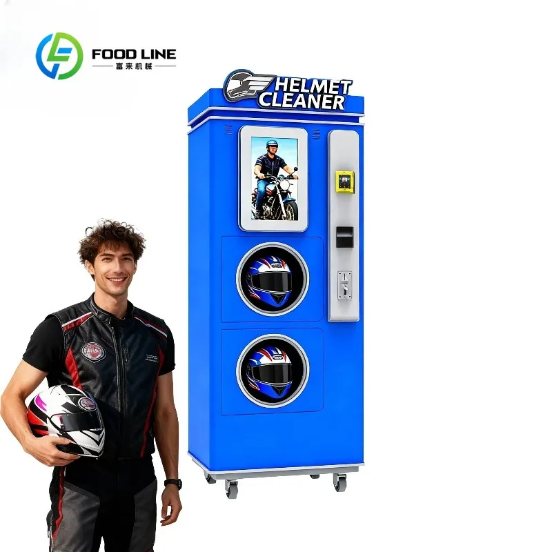 Custom Commercial Combined Vending Machine, Automatic Food Phone Case Dispenser Helmet Cleaning Vending Machine for Business Use