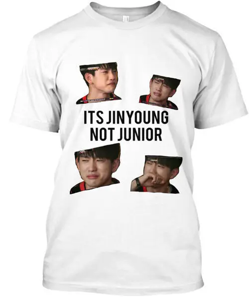 Its Jinyoung Not Junior T-Shirt Tees High Quality 100%Cotton Short Sleeve