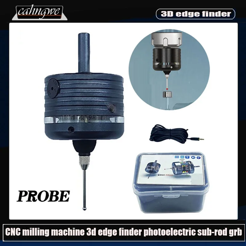 Mach3 Edge Finder 3D Probe Cnc Milling Machine Three-Coordinate Tool Setting Instrument Photoelectric Sub-Rod Grb