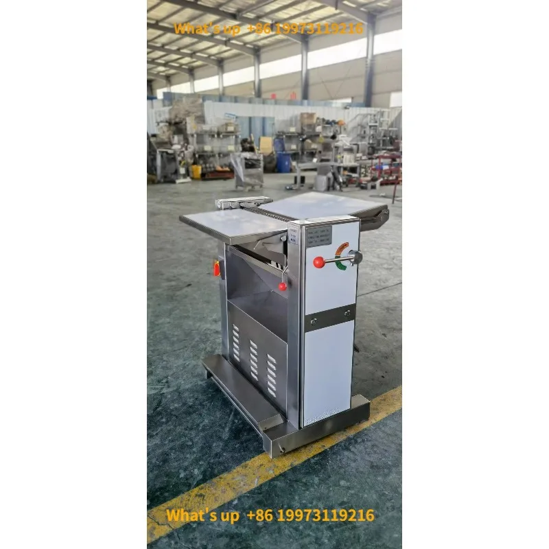 

2026 304 Stainless Steels Shawarma Beef Slicing Machine Kebab and Roast Meat Cutting Machine for Shawarma 0.6~16mm