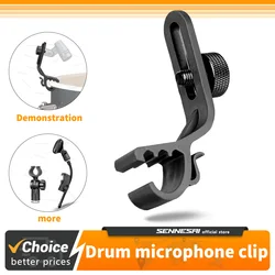 High Quality!Instrument Microphone Snare Drum Clips,Drum Accessories Percussion Clip,Plastic Copper Parts Rim Clips,Rim Clamp